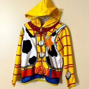 5t Woody from Toy Story Disney fleece zip up! In great condition!!!
